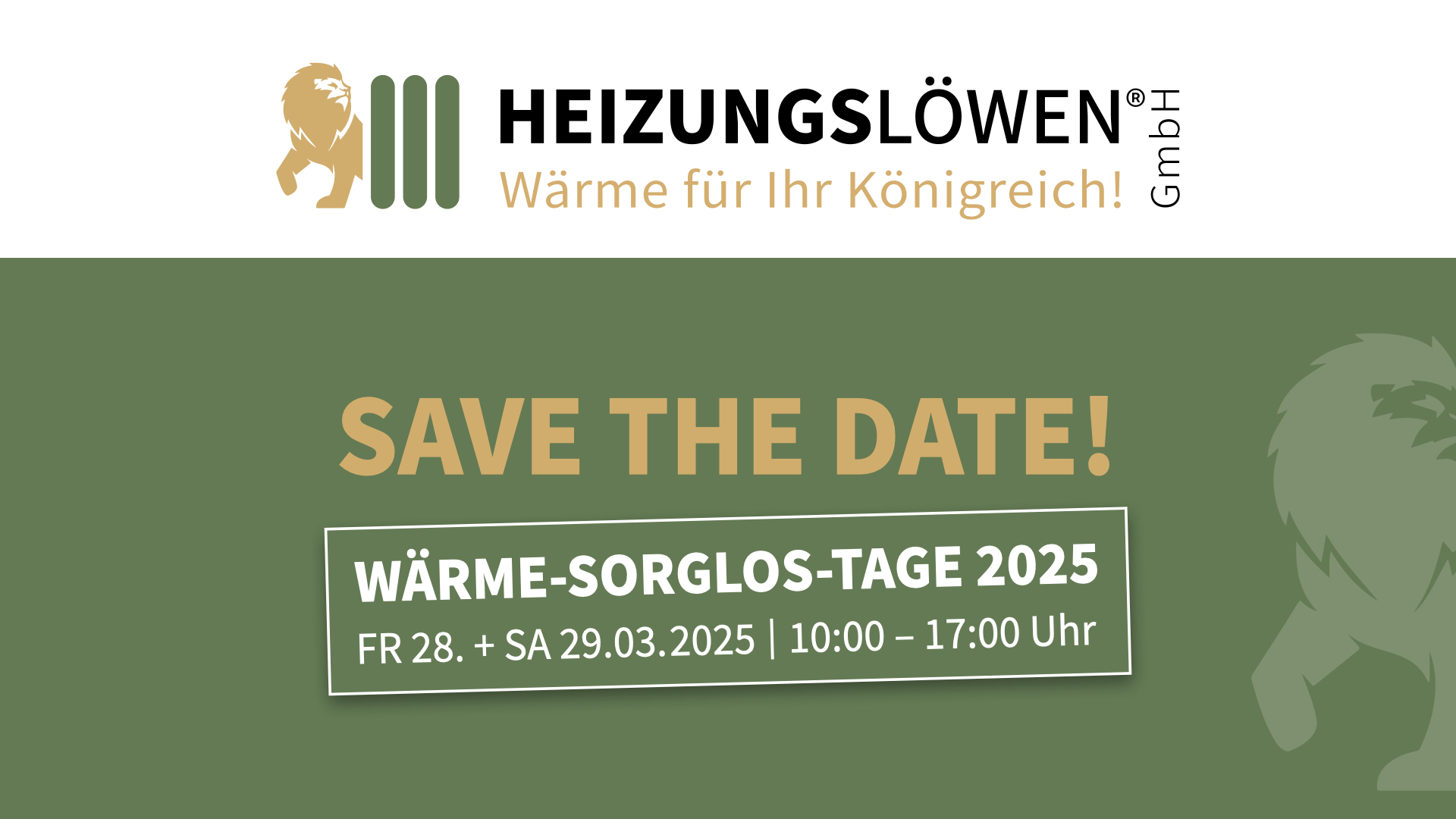 Wärme-Sorglos-Tage 2025